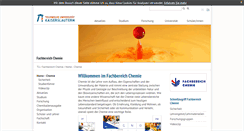Desktop Screenshot of chemie.uni-kl.de