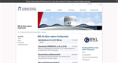 Desktop Screenshot of abwl.wiwi.uni-kl.de