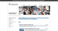 Desktop Screenshot of mv.uni-kl.de